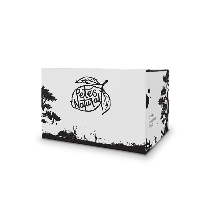 A can of Pete's Natural soda being held